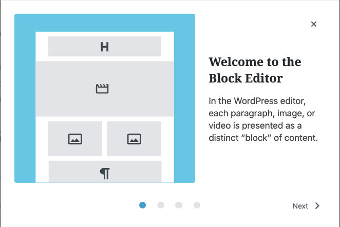Welcome to the Block Editor
