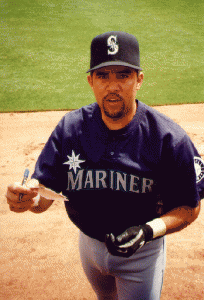 Luis Sojo (en Phoenix), 1996. 