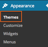 Appearance > Themes” width=”158″ height=”154″></a></li><li>On the <strong>Manage Themes</strong> page, you will the available themes.</li><li>To preview a theme, hover over the theme and click <strong>Live Preview.<br></strong><a href=